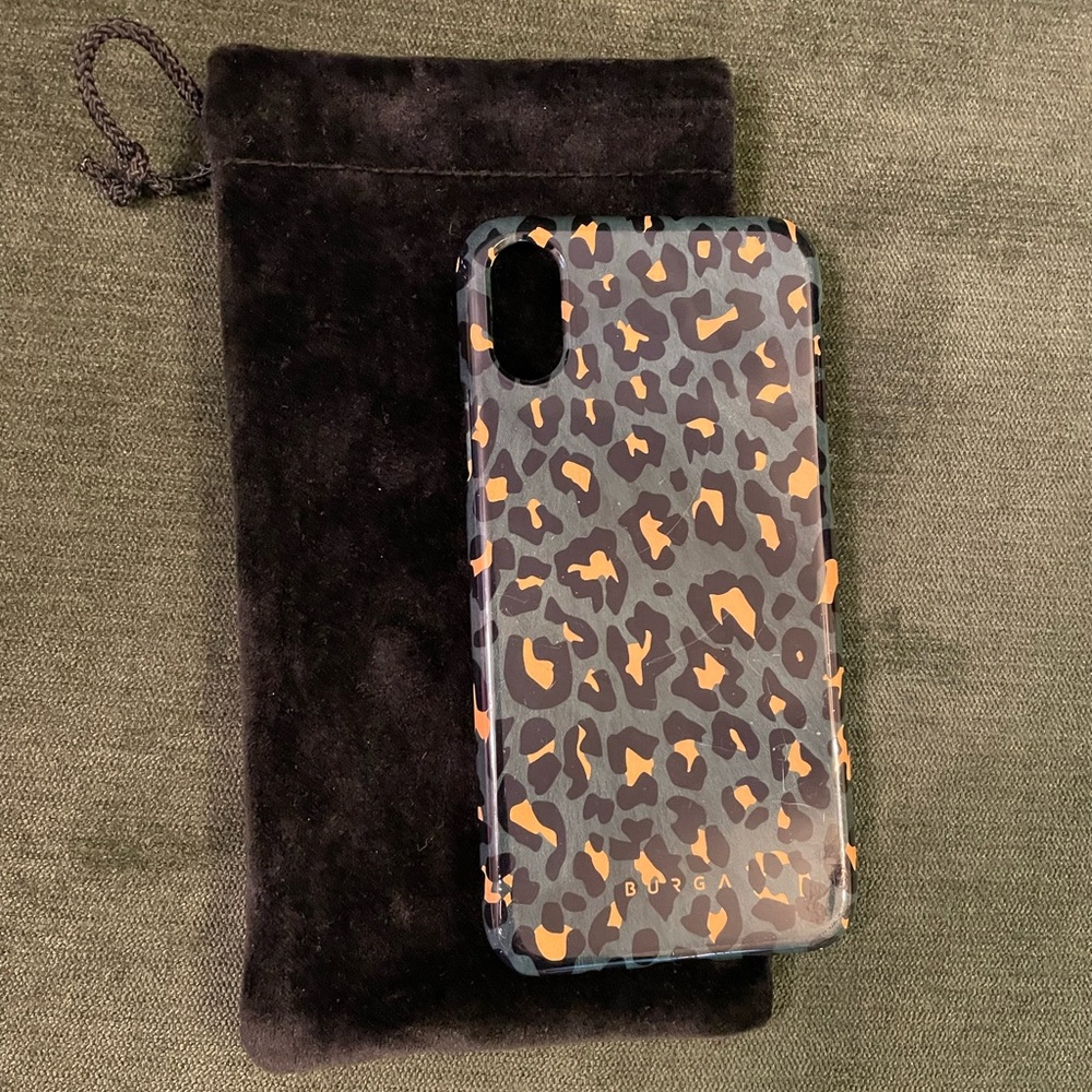 BURGA Leopard Case for iPhone XS